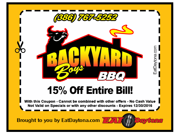 Backyard Boys BBQ - South Daytona, FL